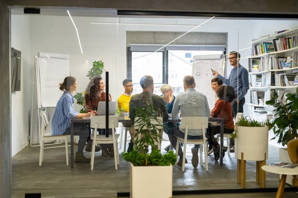 reunión de trabajo